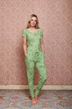 Trousers Long Kawai Flower Light Green 15 Trousers Long Kawai Flower Light Green -Pip studio pip mix and match diemen84168