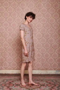 Nightdress Short Sleeve Kawai Flower Light Pink -Pip studio pip mix and match diemen84293