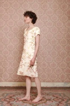 Nightdress Short Sleeve Isola White -Pip studio pip mix and match diemen84530