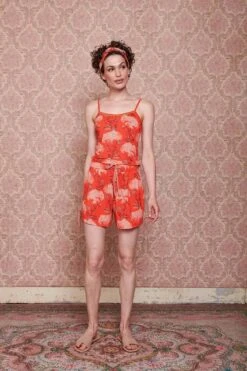 Top Sleeveless Flora Firenze Coral 13 Top Sleeveless Flora Firenze Coral -Pip studio pip mix and match diemen84704