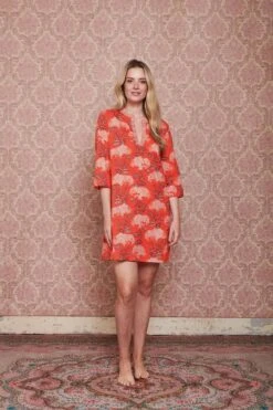 Dress Flora Firenze Coral -Pip studio pip mix and match diemen84879
