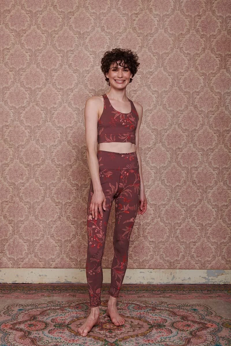 Sport Bra Isola Dark Red 6 Sport Bra Isola Dark Red - Image 4