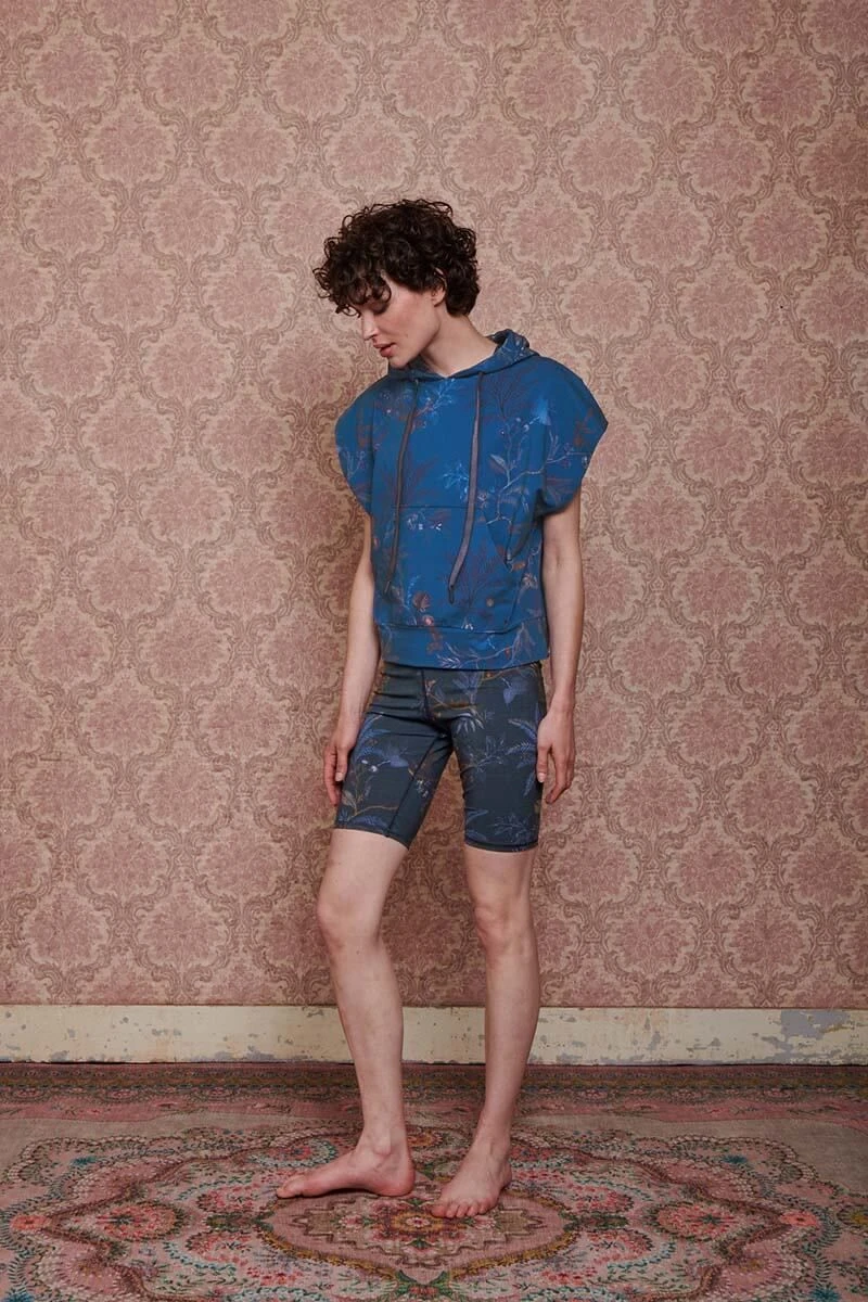 Hoodie Short Sleeve Isola Blue 8 Hoodie Short Sleeve Isola Blue - Image 6