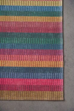 Carpet Runner Jacquard Stripes By Pip Multi -Pip studio pip studio carpet 234 1