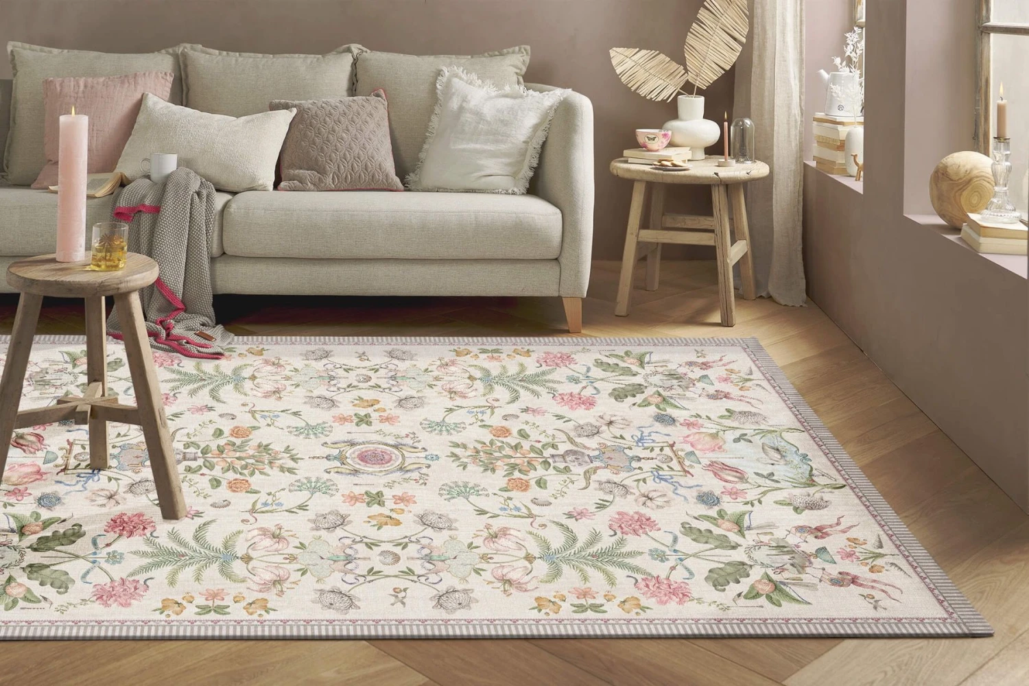 Carpet Festa Di Lividonia By Pip Off White 4 Carpet Festa Di Lividonia By Pip Off White - Image 2