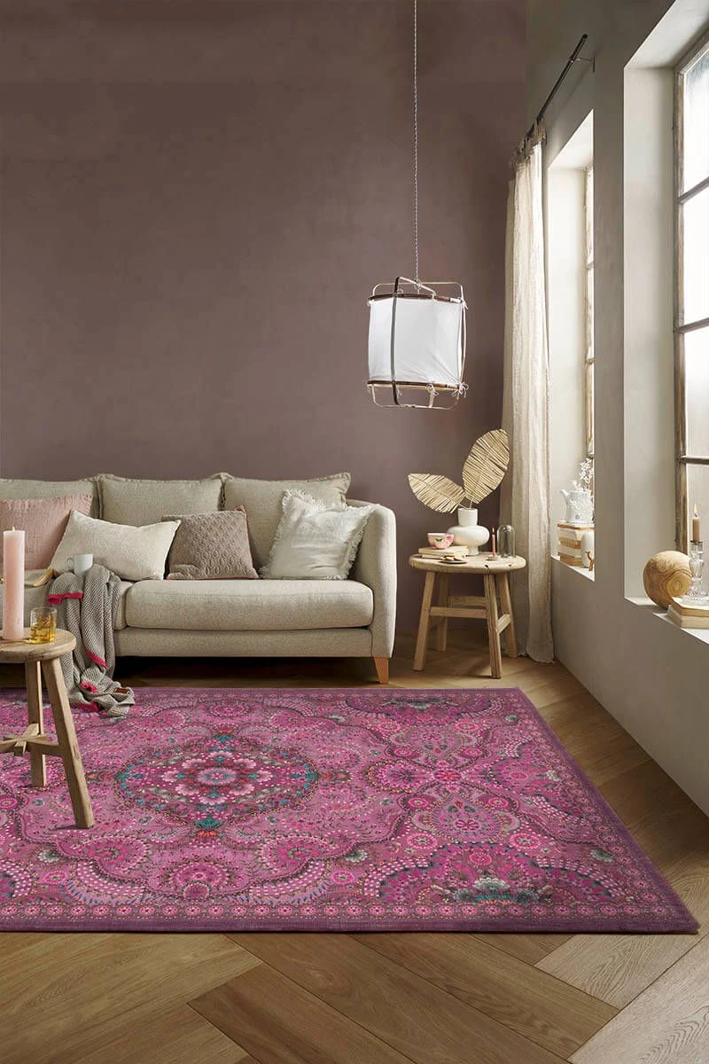 Carpet Moon Delight By Pip Dark Pink 4 Carpet Moon Delight By Pip Dark Pink - Image 2