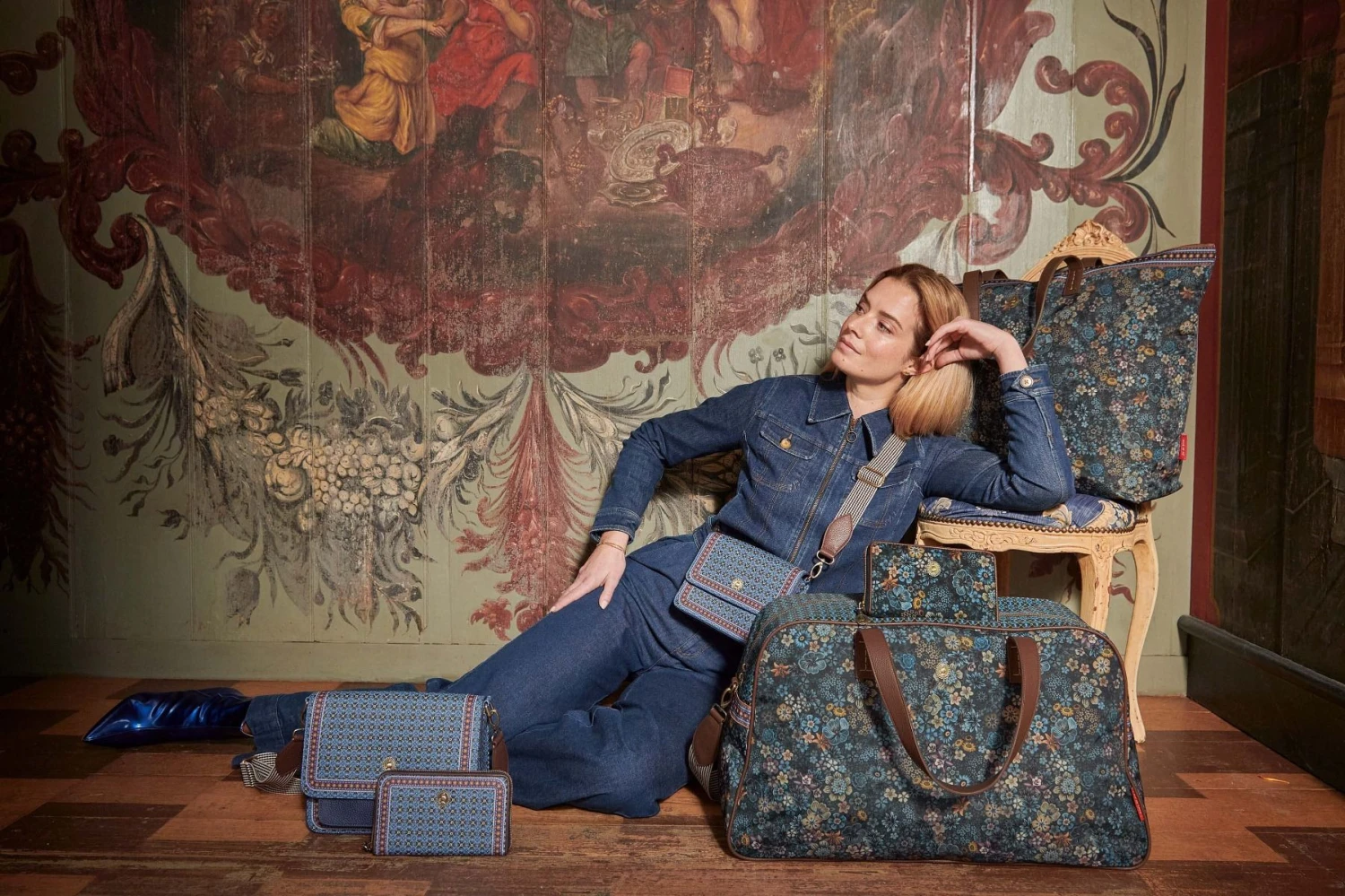 Wallet Tutti I Fiori Blue 6 Wallet Tutti I Fiori Blue - Image 4