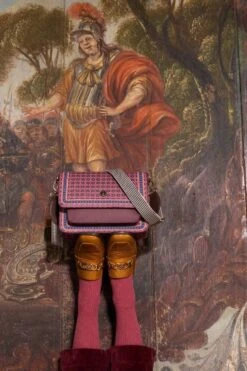 Cross Body Clover Pink 10 Cross Body Clover Pink -Pip studio pip studio fashion bags fw2023 clover dark pink 04 lr