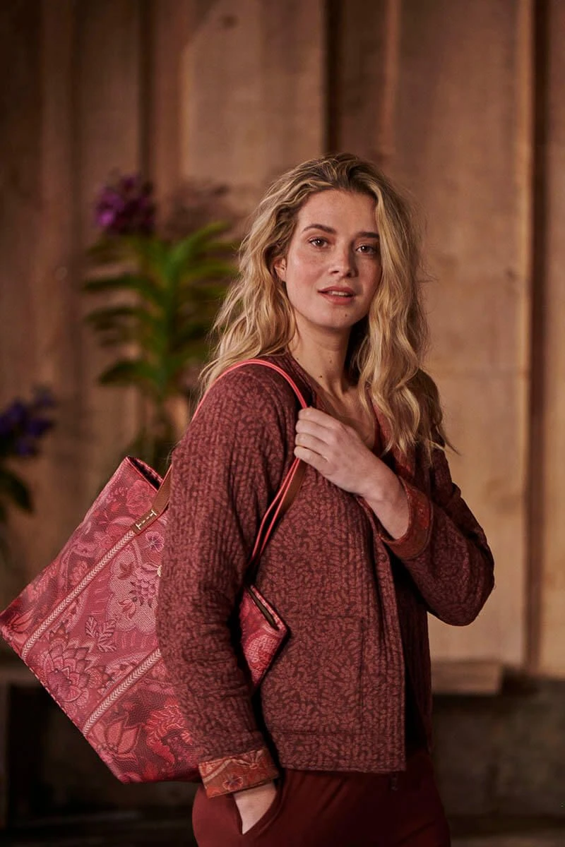 Shopper Medium Kyoto Festival Dark Pink 7 Shopper Medium Kyoto Festival Dark Pink - Image 5