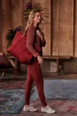 Tote Bag Velvet Quiltey Days Red -Pip studio pip studio melatti sfeer 38118 800x1200