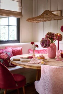 Oval Metal Vase Old Pink 30 Cm -Pip studio pip woonmaand fw23 025 lr