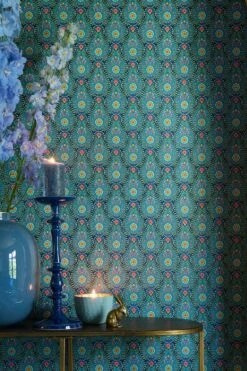 Pip Studio Raindrops Non-Woven Wallpaper Dark Blue 14 Pip Studio Raindrops Non-Woven Wallpaper Dark Blue -Pip studio pip woonmaand fw23 035 lr