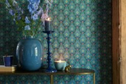 Pip Studio Raindrops Non-Woven Wallpaper Dark Blue 18 Pip Studio Raindrops Non-Woven Wallpaper Dark Blue -Pip studio pip woonmaand fw23 036 lr 2