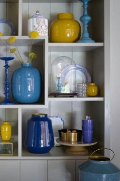 Royal Stripes Dinner Plate Blue 26.5 Cm -Pip studio pip woonmaand fw23 049 1 lr