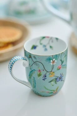 Jolie Set/2 Mugs Small Flowers Blue -Pip studio pipserviesjolie230620200170 1