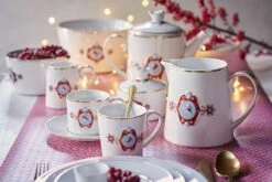 Love Birds Tea Set/3 White -Pip studio pipstudio lovebirds 010 extra