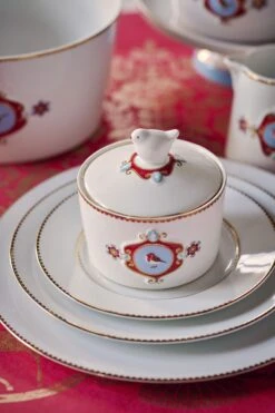 Love Birds Tea Set/3 White -Pip studio pipstudio lovebirds 011 extra