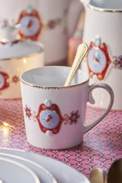 Love Birds Breakfast Set/7 White -Pip studio pipstudio lovebirds 04 extra