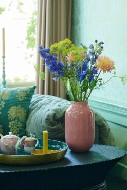 Oval Metal Vase Old Pink 30 Cm -Pip studio pipvaasetc260620201212