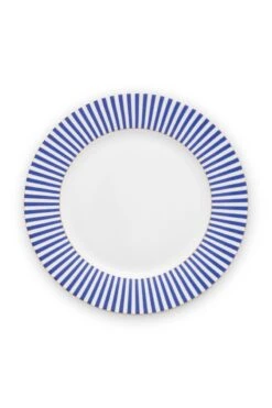 Royal Stripes Dinner Plate Blue 26.5 Cm