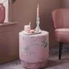 Stool High Fleur Grandeur Pink -Pip studio poef fleurgrandeur pink 02 1
