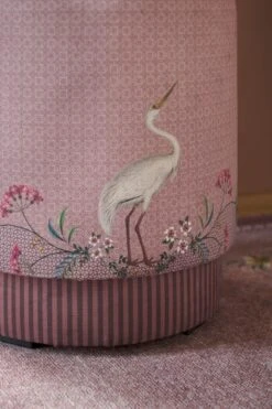 Stool High Jolie Pink 12 Stool High Jolie Pink -Pip studio poef jolie pink 02 1