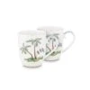 Jolie Set/2 Mugs Small Dots Gold -Pip studio porcelain set 2 mugs small jolie dots gold 145 ml 1 24 white 51.002.246