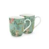 Jolie Set/2 Mugs Small Flowers Blue -Pip studio porcelain set 2 mugs small jolie flowers blue 145 ml 1 24 51.002.247