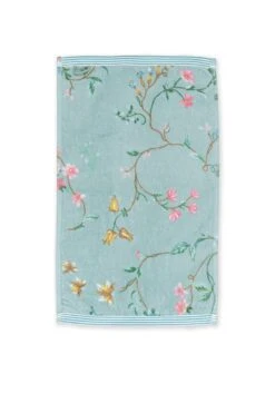 Guesttowel Set/3 Les Fleurs Blue 30x50 Cm 7 Guesttowel Set/3 Les Fleurs Blue 30x50 Cm -Pip studio quest towel les fleurs blue 30x50 pip studio 217811