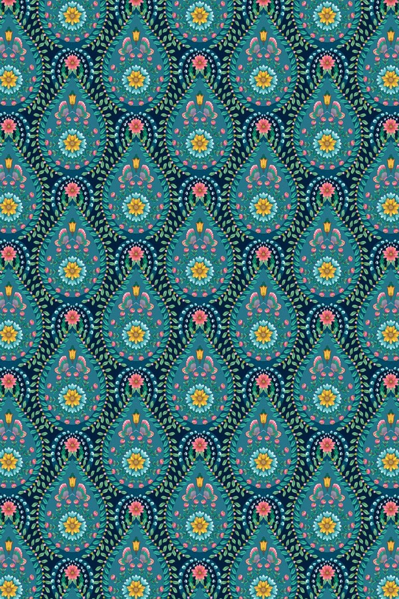Pip Studio Raindrops Non-Woven Wallpaper Dark Blue 8 Pip Studio Raindrops Non-Woven Wallpaper Dark Blue - Image 6