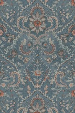 Pip Studio Saluti Vinyl Wallpaper Denim Blue -Pip studio saluti denimblue lr