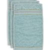 Guesttowel Set/3 Soft Zellige Blue 30x50 Cm -Pip studio soft zellige blue uv uv 30x50 set a 3 10 topshot