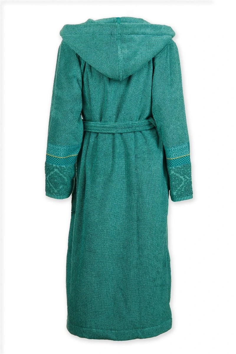 Bathrobe Soft Zellige Green 6 Bathrobe Soft Zellige Green - Image 4