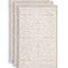 Guesttowel Set/3 Tile De Pip Khaki 30x50 Cm -Pip studio tile de pip khaki uv uv 30x50 set a 3 10 topshot