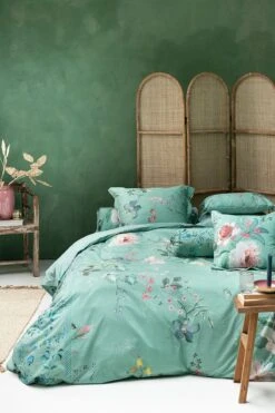 Pillowcase Tokyo Bouquet Green 11 Pillowcase Tokyo Bouquet Green -Pip studio tokyo bouquet green 00 mood 1