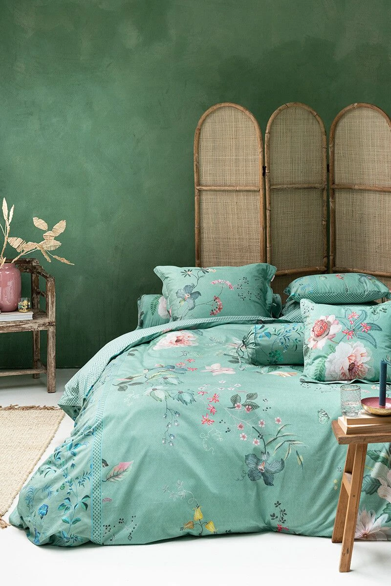 Pillowcase Tokyo Bouquet Green 7 Pillowcase Tokyo Bouquet Green - Image 5