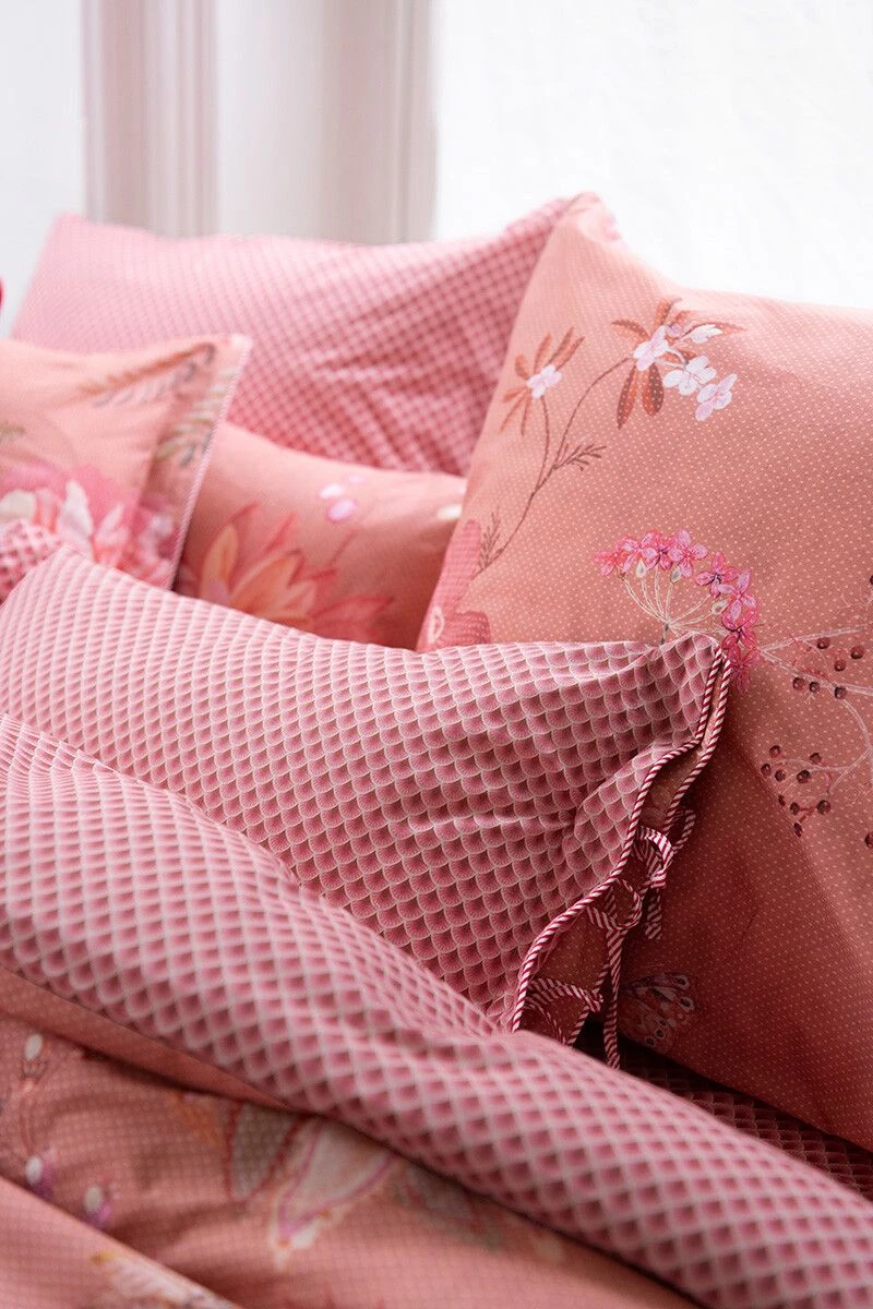 Pillowcase Tokyo Bouquet Pink/Terra 4 Pillowcase Tokyo Bouquet Pink/Terra - Image 2
