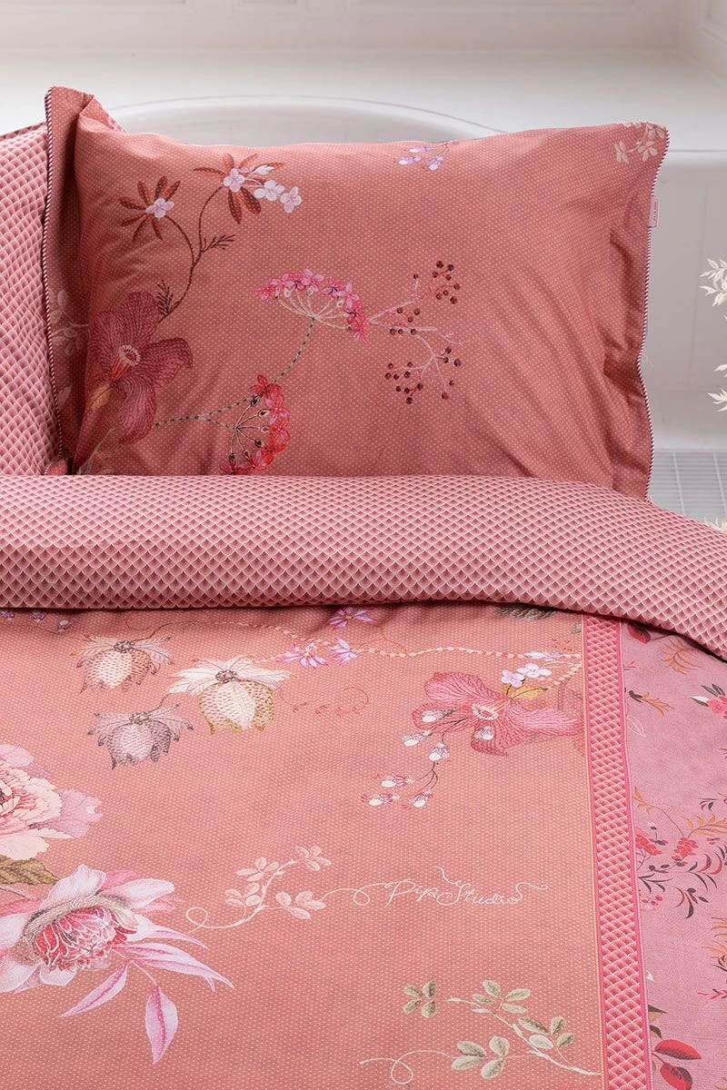 Pillowcase Tokyo Bouquet Pink/Terra 3 Pillowcase Tokyo Bouquet Pink/Terra