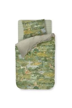 Duvet Cover Toscana Green 13 Duvet Cover Toscana Green -Pip studio toscana green 1p 10 topshot
