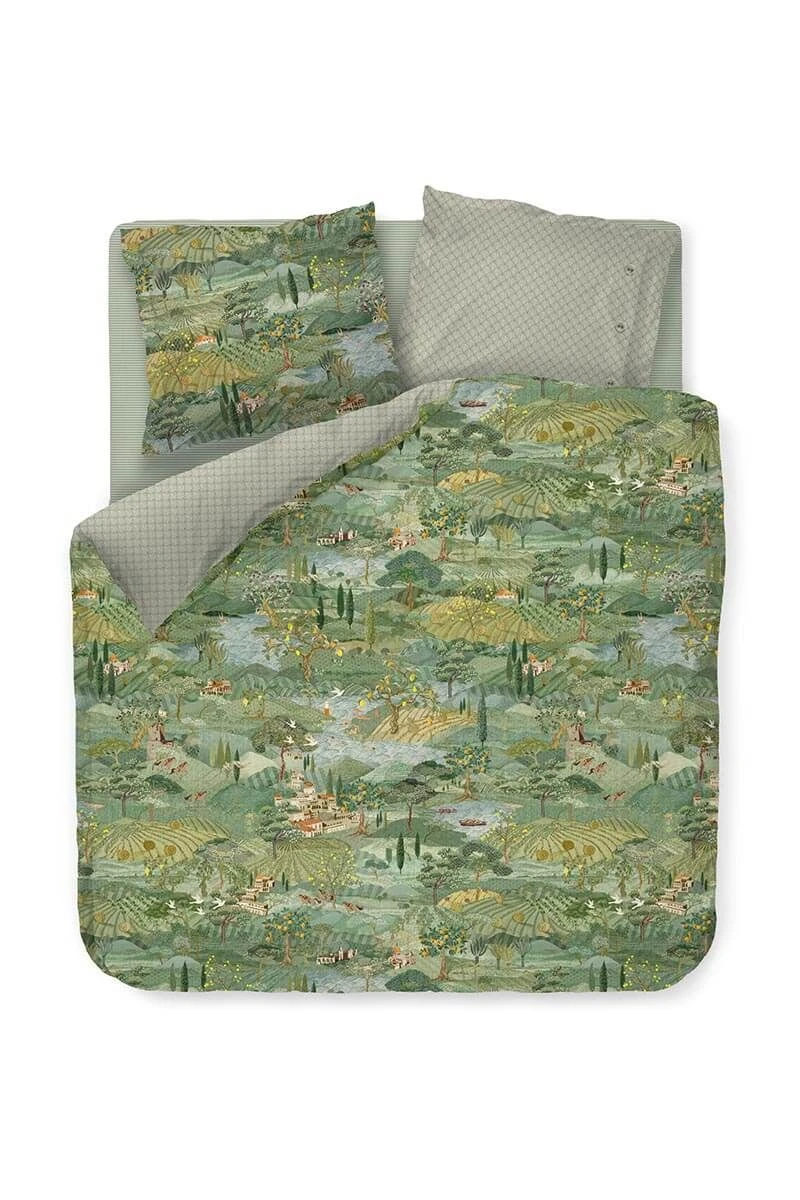 Duvet Cover Toscana Green 3 Duvet Cover Toscana Green
