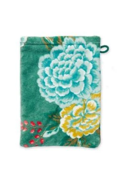 Washcloth Set/3 Good Evening Green 16x22 Cm 7 Washcloth Set/3 Good Evening Green 16x22 Cm -Pip studio wash cloth good evening green205570